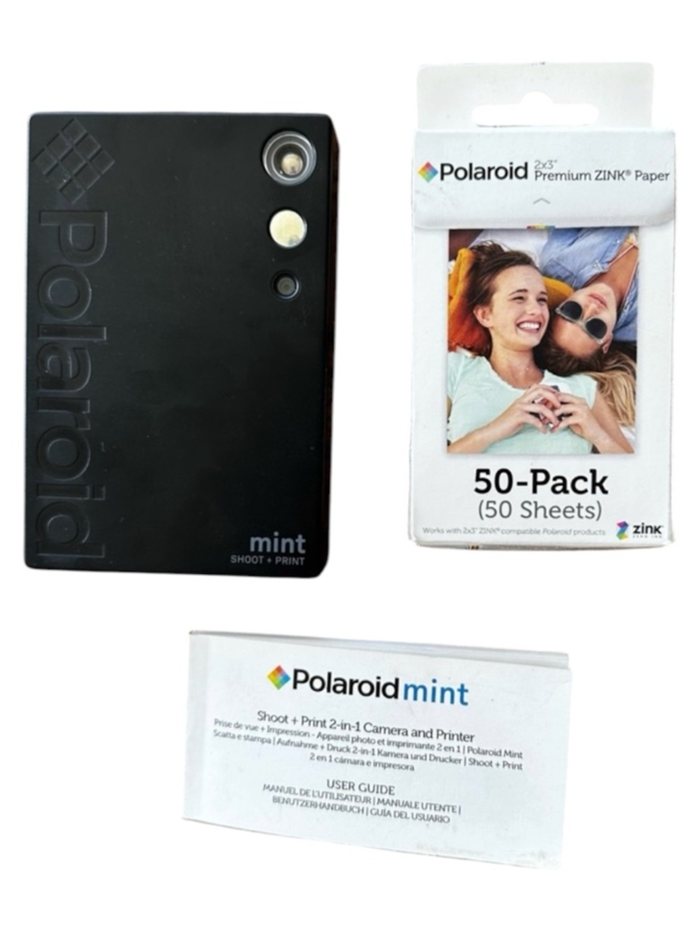 Polaroid mint Shoot + Print 2-in-1 Camera and Printer Instant Photos